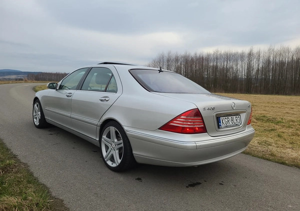 Mercedes-Benz Klasa S cena 34900 przebieg: 210000, rok produkcji 2004 z Nowa Dęba małe 466